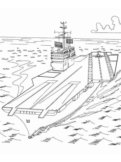 aircraft carrier coloring page laraslehanne