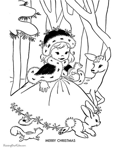 christmas vintage coloring page images  pinterest christmas