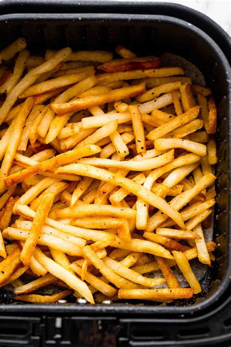 crispy air fryer frozen french fries diethood