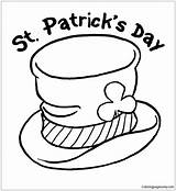 St Pages Patrick Patricks Shamrock Coloring Hat Color Adults Kids Coloringpagesonly sketch template