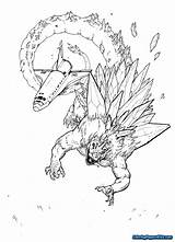 Godzilla Coloring Pages Space Line Vs Printable King Kong Burning Descends Deviantart Drawings Colouring Albanysinsanity Choose Board Searches Recent Color sketch template