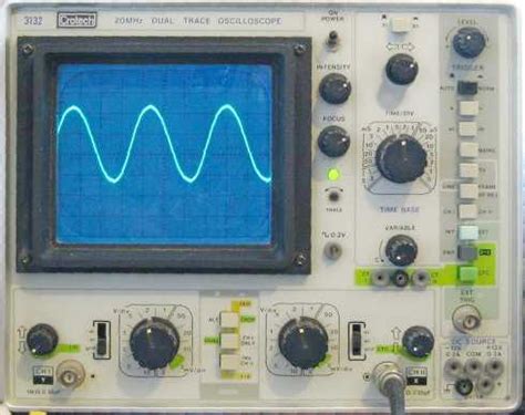 oscilloscope setting     cathode ray oscilloscope