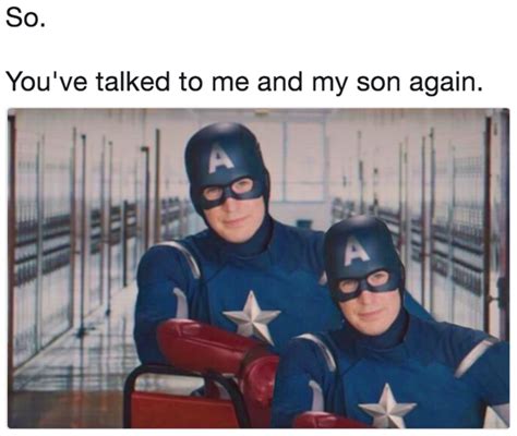 Captain America So You Got Detention Marvel Funny