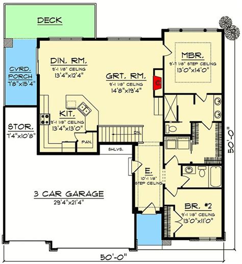 level floor plans  garage image