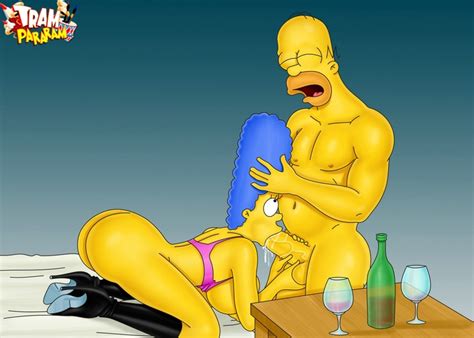 marge simpson sucking homer s dick in silver cartoon picture 3