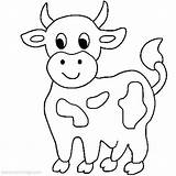 Cow Calf Xcolorings sketch template