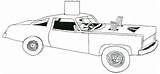 Derby Demolition Coloring Pages Car Cars Template Printable Sketch sketch template