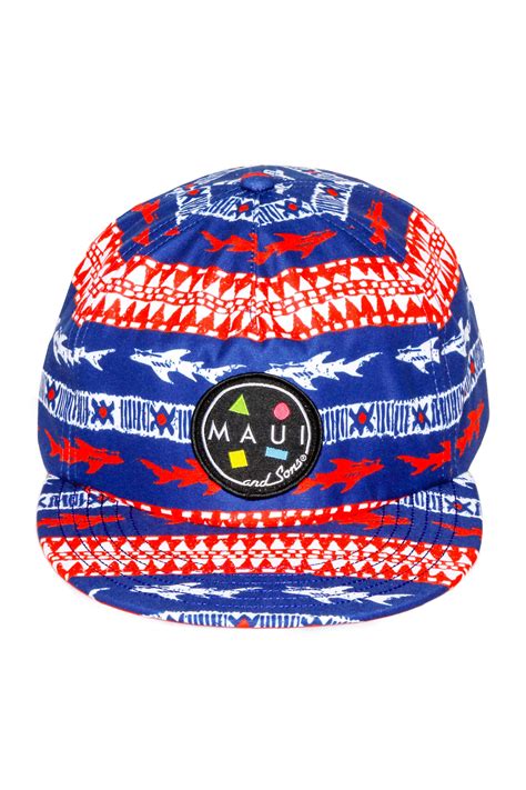 America Fuck Yeah Flip Up Maui And Sons Snapback Hat 2 0