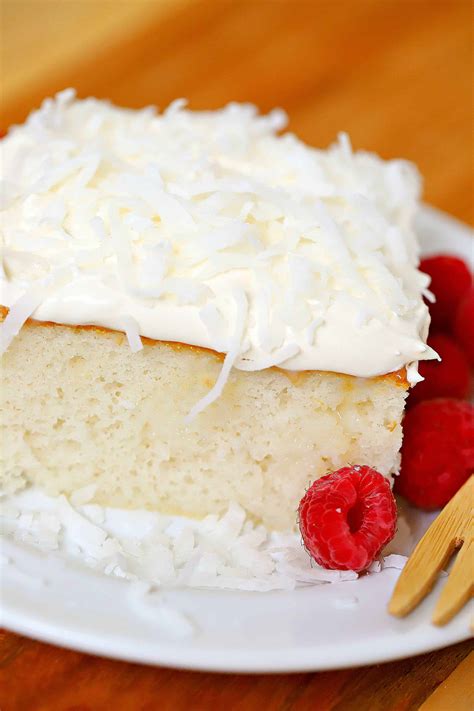 easy coconut cream cake recipe yummy healthy easy