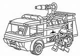 Lego Coloring Truck Fire Pages Feuerwehr Ausmalen Getcolorings Mandala Ausmalbilder Printable sketch template