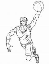Coloring Pages Basketball Book Dunk Slam Comments sketch template