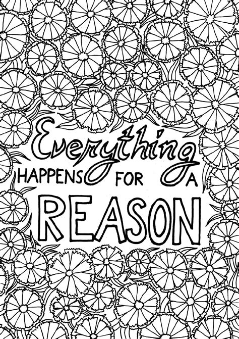 happy thoughts coloring page  happy thoughts coloring pages faith