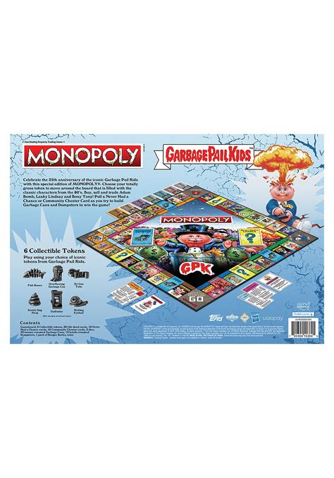 monopoly garbage pail kids