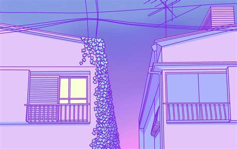 28 purple anime aesthetic wallpaper sachi wallpaper