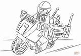 Coloring Lego Pages City Police Printable Popular sketch template