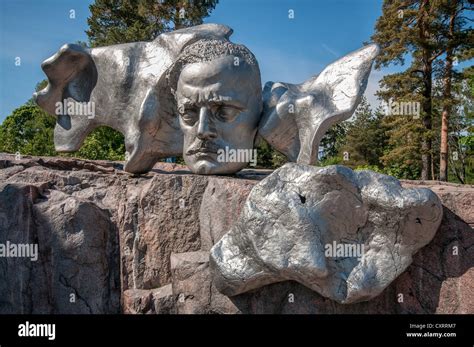 sibelius monument  sibelius park helsinki finland dedicated stock photo  alamy