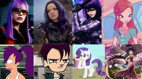 top  cartoon characters  purple hair tariquerahmannet