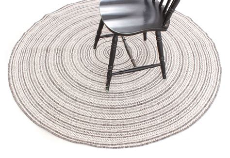 rund teppich brussels weave grau trendcarpetde