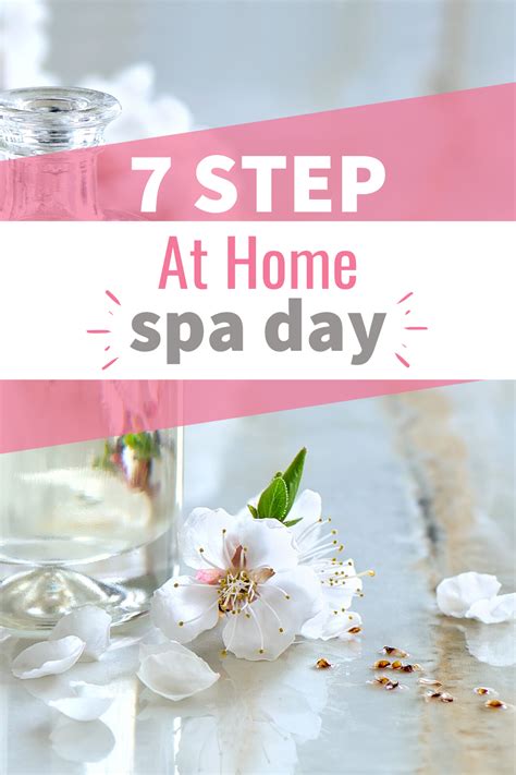 spa day  home  steps   diy spa day alisons