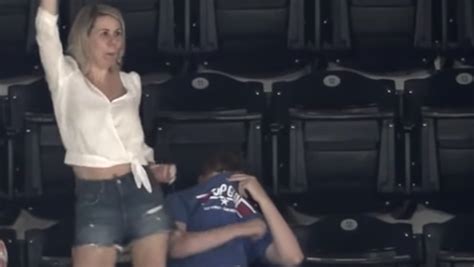 Dancing Mom Humiliates Teenage Son On Jumbotron Iheart