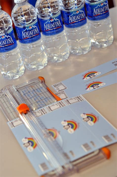 craftily   customized water bottle labels