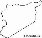 Syria Syrian Arab Atlas Nation Worldatlas Represents Pointing Downloaded sketch template