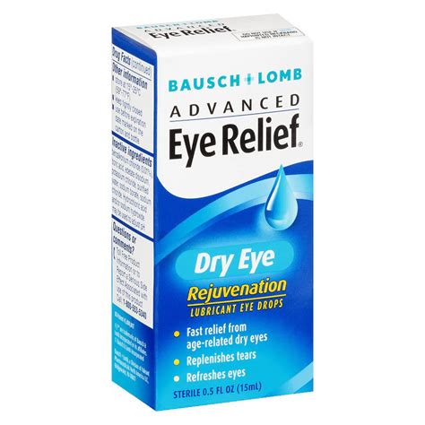 Advanced Eye Relief® Dry Eye Rejuvenation Lubricant Eye Drops 0 5 Fl Oz