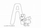 Buchstabe Ameise Tieralphabet Bauarbeiter Ausmalbild Nadines Buchstaben Nadine Top25 sketch template