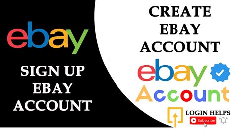sign    ebay account register ebay start selling  ebay youtube