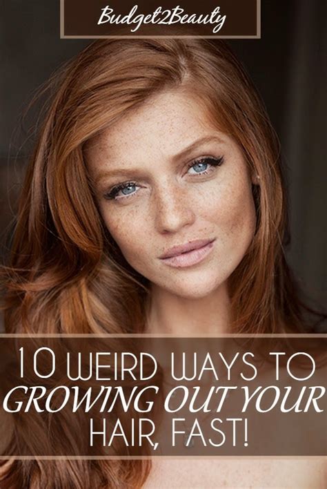 Budget2beauty 10 Weird Ways To Grow Out Your Hair Fast