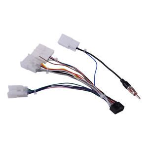 installation accessories harnesses toyota head unit wiring harness adapter fits  toyota