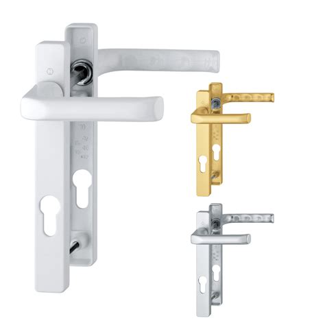 hoppe square mm pz mm upvc pvc door handles set lever lever ebay