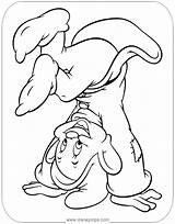 Dopey Coloring Pages Handstand Disney Snow Disneyclips Grumpy Dwarfs Doing Dwarf Sheets Seven Colors Princess Because Snowwhite Adult Printable Cute sketch template