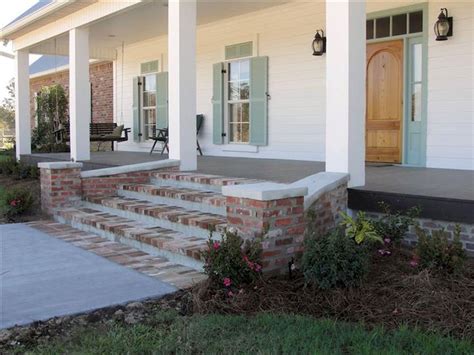 awesome farmhouse front porch decor ideas front porch steps brick porch porch design