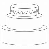 Cake Blank Template Printable Wedding Templates Printablee sketch template