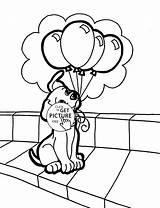Wuppsy Odd Balloons sketch template
