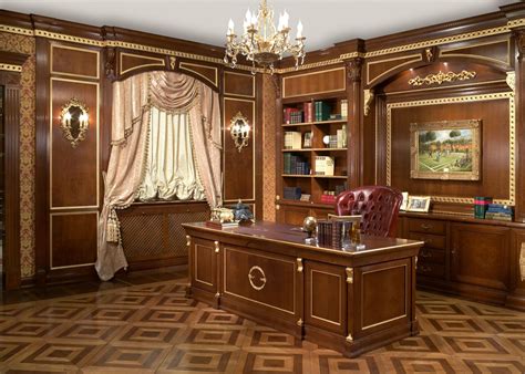 office blends luxury classic home office remodeling