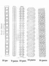 Bobbin Bolillos Encaje Pulseras Dentelle Encajes Picasa Bufanda Patrons Ganchillo Pulsera Horquilla Maggi Rivera Mundillo Chales Lacemaking álbumes Bolos Libre sketch template