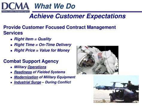 Ppt Defense Contract Management Agency Dcma Brief Powerpoint