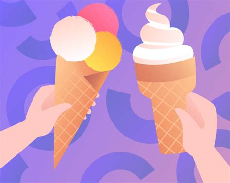 Ice Cream Sharing Illustrations Royalty Free Vector Graphics And Clip