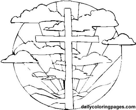 easter coloring pages cross coloring pages bible coloring