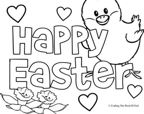 happy easter coloring pages  printable coloring easter eggs