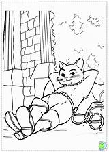 Puss Boots Pages Coloring Printable Kids sketch template