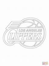 Coloring Logo Clippers Angeles Los Pages Lakers La Nba Sport Printable Rams Sheet Template Library Clipart Line Comments sketch template