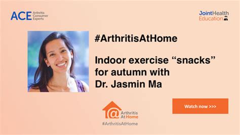 arthritis  home indoor exercise snacks  autumn  dr jasmin ma jointhealth