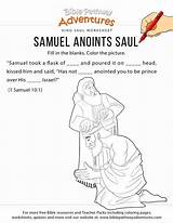 Samuel Saul Bible Worksheets Anoints Worksheet Sheets Biblepathwayadventures Amp Solomon sketch template