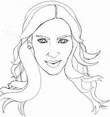 Coloring Jenner sketch template