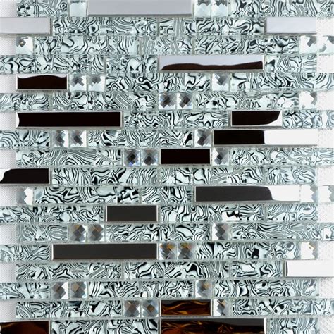 Wholesale 304 Stainless Steel Sheet Metal And Crystal Glass Blend