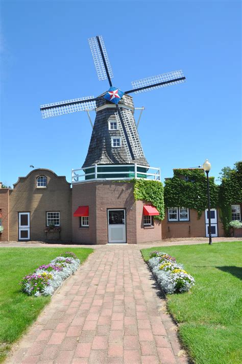neils dutch village windmill holland mi    dick  debbies travels