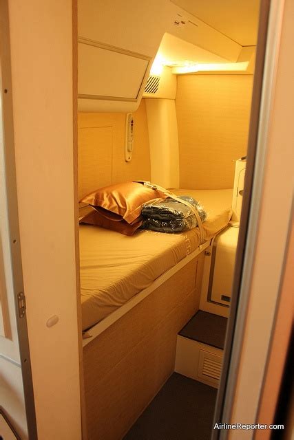 where do pilots and flight attendants sleep on planes quora
